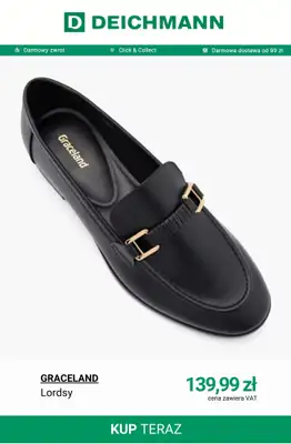 Deichmann - gazetka promocyjna Lordsy damskie od wtorku 16.06  - strona 8