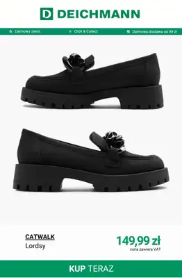 Deichmann - gazetka promocyjna Lordsy damskie od wtorku 16.06  - strona 6