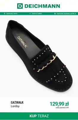 Deichmann - gazetka promocyjna Lordsy damskie od wtorku 16.06  - strona 11