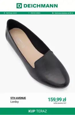 Deichmann - gazetka promocyjna Lordsy damskie od wtorku 16.06  - strona 9