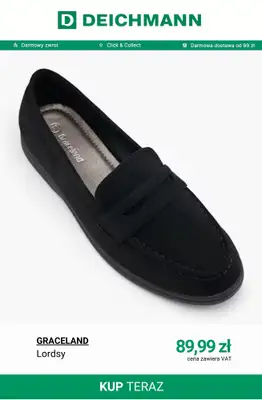 Deichmann - gazetka promocyjna Lordsy damskie od wtorku 16.06  - strona 3