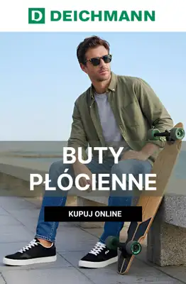 Deichmann - gazetka promocyjna Tenisówki męskie od środy 17.06 