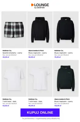 Lounge by Zalando - gazetka promocyjna Do -85%  Abercrombie & Fitch + Hollister Co. od wtorku 16.06 do piątku 19.06 - strona 2