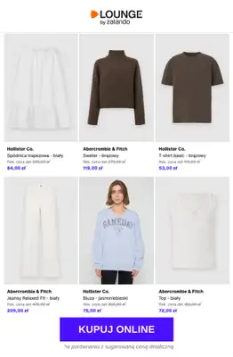 Lounge by Zalando - gazetka promocyjna Do -85%  Abercrombie & Fitch + Hollister Co. od wtorku 16.06 do piątku 19.06 - strona 3