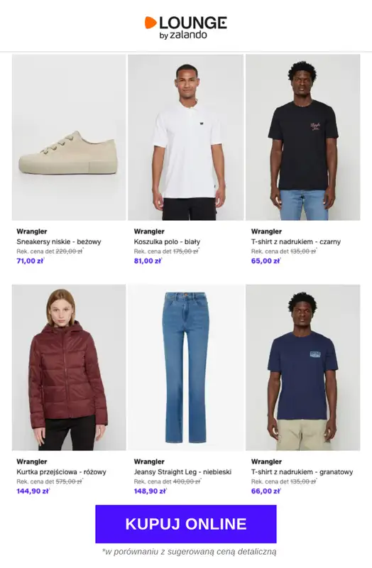Lounge by Zalando - gazetka promocyjna Do -78% Wrangler od wtorku 16.06 do czwartku 18.06 - strona 7
