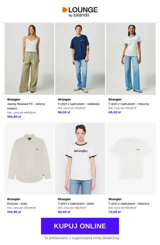 Lounge by Zalando - gazetka promocyjna Do -78% Wrangler od wtorku 16.06 do czwartku 18.06 - strona 9