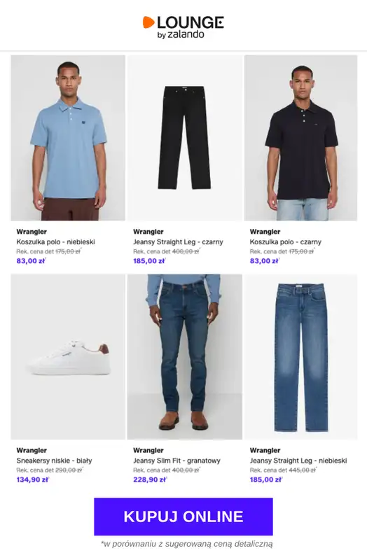 Lounge by Zalando - gazetka promocyjna Do -78% Wrangler od wtorku 16.06 do czwartku 18.06 - strona 4
