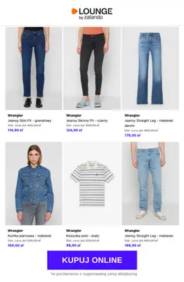 Lounge by Zalando - gazetka promocyjna Do -78% Wrangler od wtorku 16.06 do czwartku 18.06 - strona 5