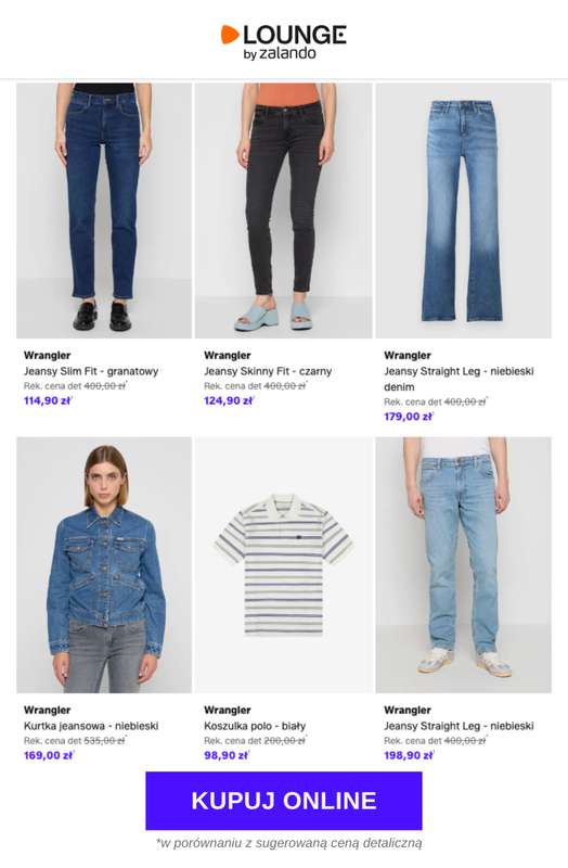 Lounge by Zalando - gazetka promocyjna Do -78% Wrangler od wtorku 16.06 do czwartku 18.06 - strona 5
