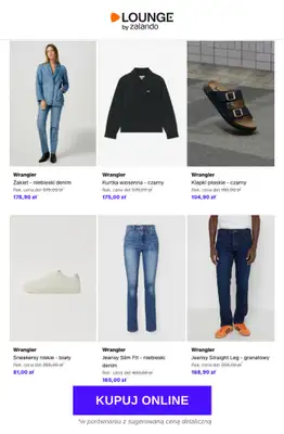 Lounge by Zalando - gazetka promocyjna Do -78% Wrangler od wtorku 16.06 do czwartku 18.06 - strona 6
