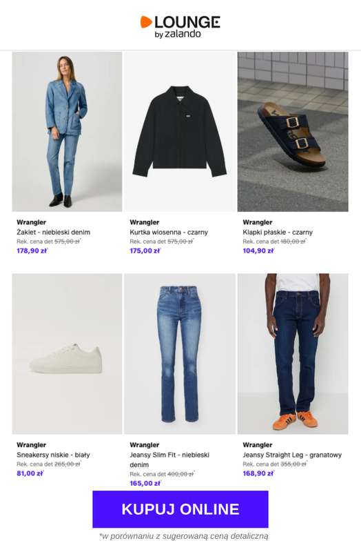 Lounge by Zalando - gazetka promocyjna Do -78% Wrangler od wtorku 16.06 do czwartku 18.06 - strona 6