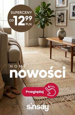 Sinsay - gazetka promocyjna Nowości do domu! od wtorku 16.06 do poniedziałku 22.06