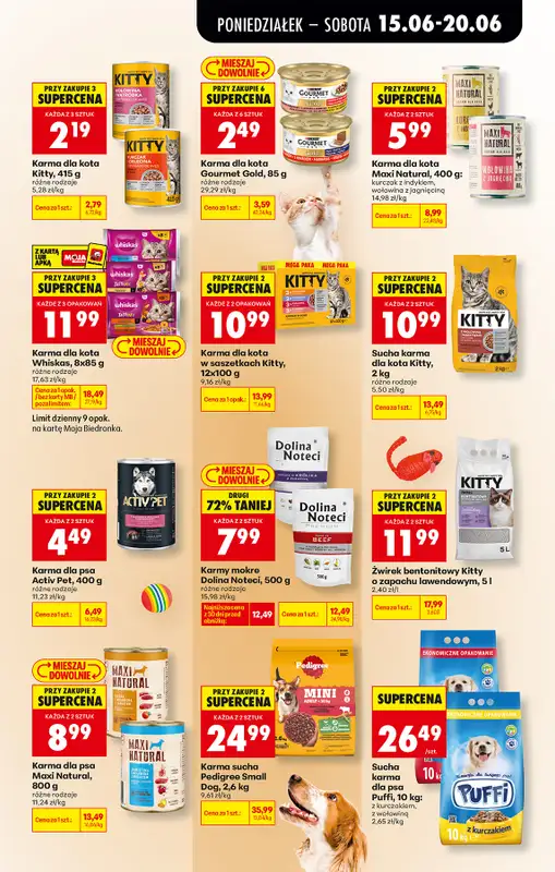 Biedronka - gazetka promocyjna Od poniedziałku od poniedziałku 15.06 do soboty 20.06 - strona 85