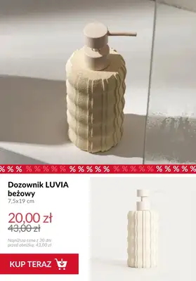 Homla - gazetka promocyjna Do -50% produkty do łazienki od wtorku 16.06  - strona 4