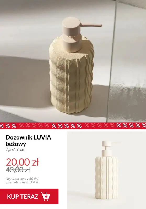 Homla - gazetka promocyjna Do -50% produkty do łazienki od wtorku 16.06  - strona 4