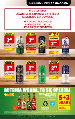 Biedronka - gazetka promocyjna Od poniedziałku, Z ladą tradycyjną od poniedziałku 15.06 do soboty 20.06 - strona 75