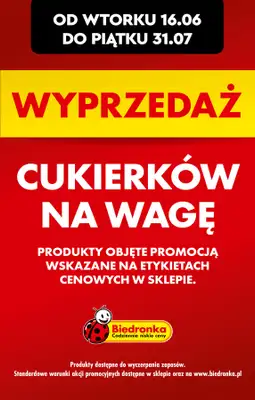 Biedronka - gazetka promocyjna Od poniedziałku, Z ladą tradycyjną od poniedziałku 15.06 do soboty 20.06 - strona 65