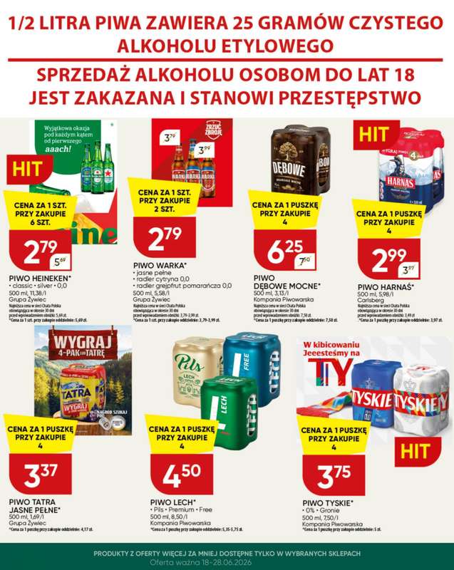 Chata Polska - gazetka promocyjna Więcej za mniej! 18-28.06  do niedzieli 28.06 - strona 3