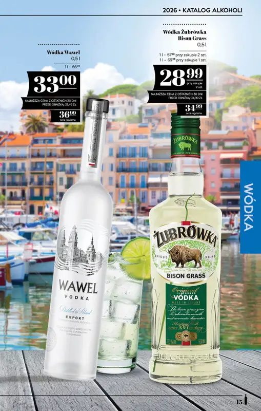 POLOmarket - gazetka promocyjna Katalog alkoholi  do środy 01.07 - strona 15