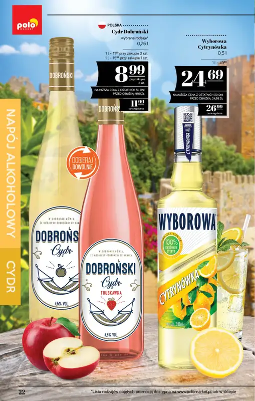 POLOmarket - gazetka promocyjna Katalog alkoholi  do środy 01.07 - strona 22