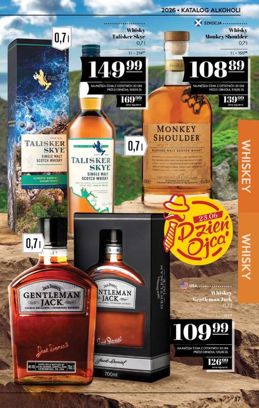 POLOmarket - gazetka promocyjna Katalog alkoholi  do środy 01.07 - strona 17