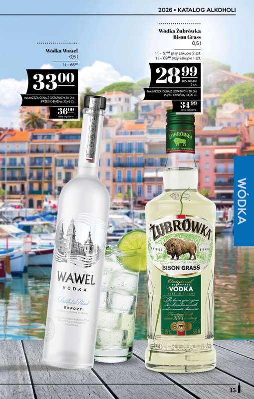 POLOmarket - gazetka promocyjna Katalog alkoholi  do środy 01.07 - strona 15