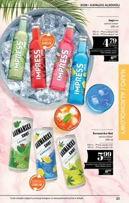 POLOmarket - gazetka promocyjna Katalog alkoholi  do środy 01.07 - strona 23