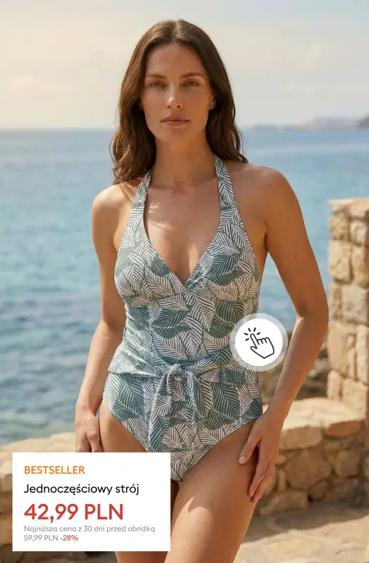 Sinsay - gazetka promocyjna Wyprzedaż do -50% | Moda plażowa od wtorku 16.06  - strona 10