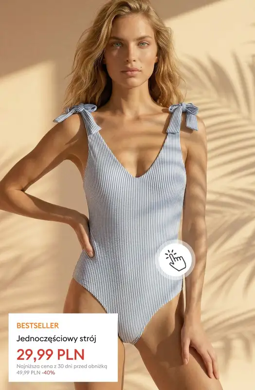 Sinsay - gazetka promocyjna Wyprzedaż do -50% | Moda plażowa od wtorku 16.06  - strona 3