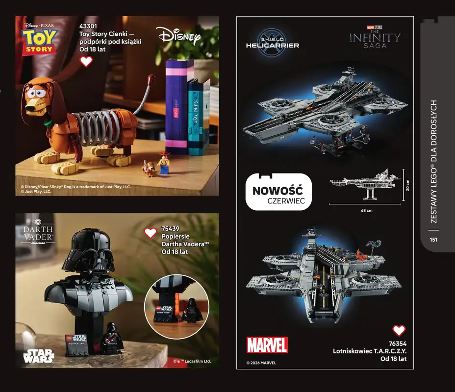 LEGO - gazetka promocyjna Katalog czerwiec-grudzień od wtorku 16.06 do czwartku 31.12 - strona 151