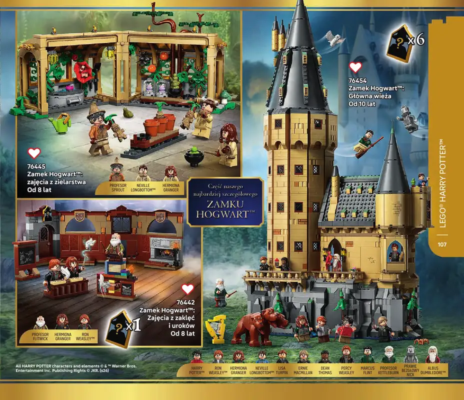 LEGO - gazetka promocyjna Katalog czerwiec-grudzień od wtorku 16.06 do czwartku 31.12 - strona 107