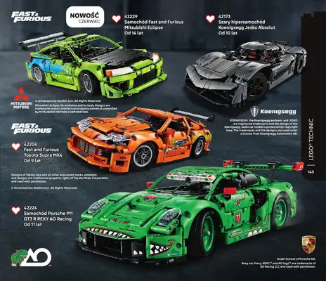 LEGO - gazetka promocyjna Katalog czerwiec-grudzień od wtorku 16.06 do czwartku 31.12 - strona 145
