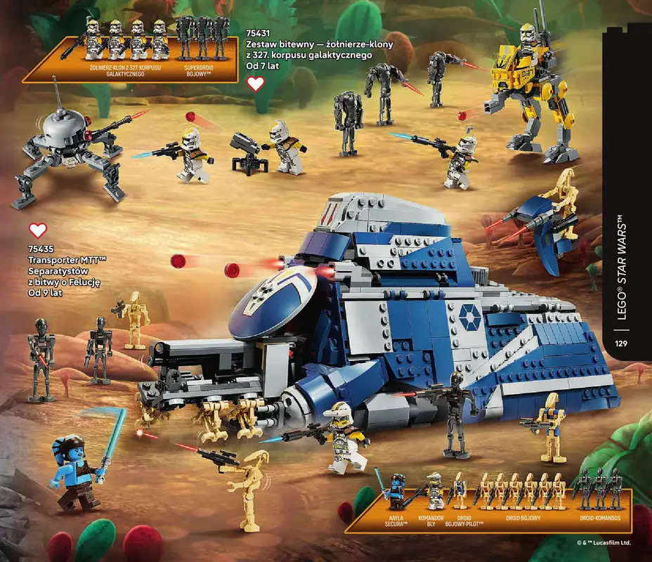 LEGO - gazetka promocyjna Katalog czerwiec-grudzień od wtorku 16.06 do czwartku 31.12 - strona 129