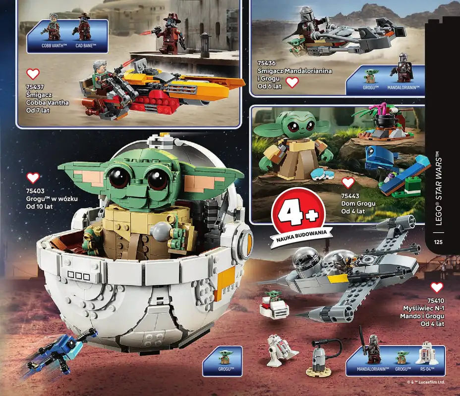 LEGO - gazetka promocyjna Katalog czerwiec-grudzień od wtorku 16.06 do czwartku 31.12 - strona 125