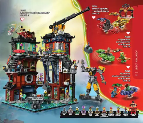 LEGO - gazetka promocyjna Katalog czerwiec-grudzień od wtorku 16.06 do czwartku 31.12 - strona 79