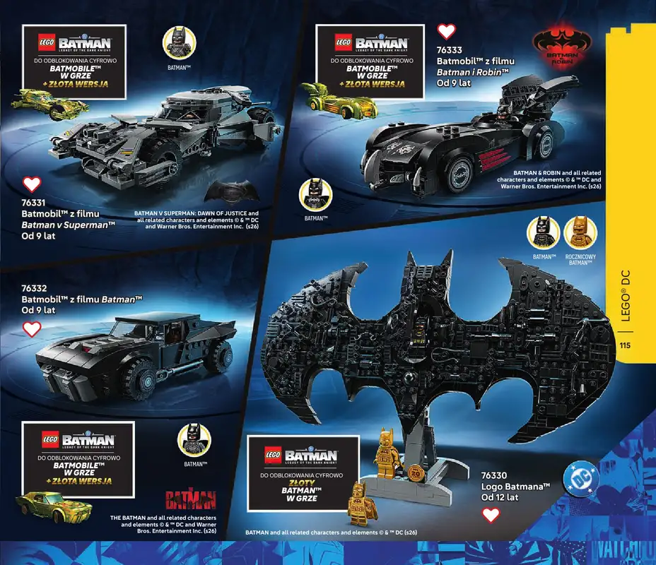LEGO - gazetka promocyjna Katalog czerwiec-grudzień od wtorku 16.06 do czwartku 31.12 - strona 115