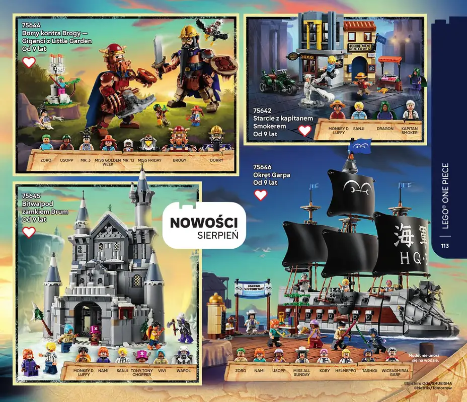 LEGO - gazetka promocyjna Katalog czerwiec-grudzień od wtorku 16.06 do czwartku 31.12 - strona 113