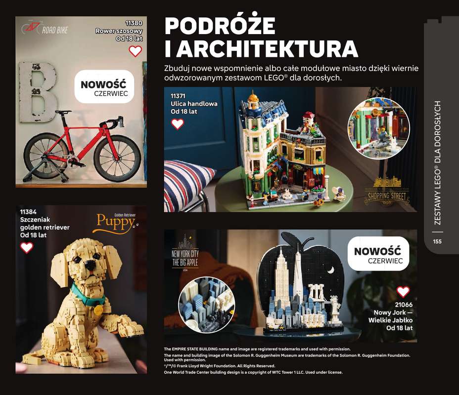 LEGO - gazetka promocyjna Katalog czerwiec-grudzień od wtorku 16.06 do czwartku 31.12 - strona 155