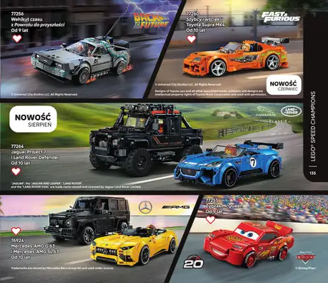 LEGO - gazetka promocyjna Katalog czerwiec-grudzień od wtorku 16.06 do czwartku 31.12 - strona 135