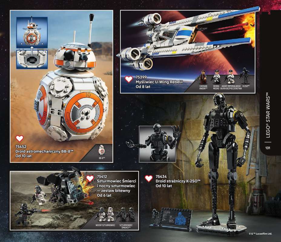 LEGO - gazetka promocyjna Katalog czerwiec-grudzień od wtorku 16.06 do czwartku 31.12 - strona 131