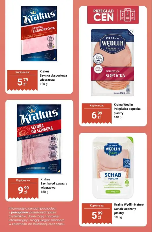 Biedronka - gazetka promocyjna Mięso, nabiał, pieczywo - przegląd cen od czwartku 18.06 do soboty 20.06 - strona 6
