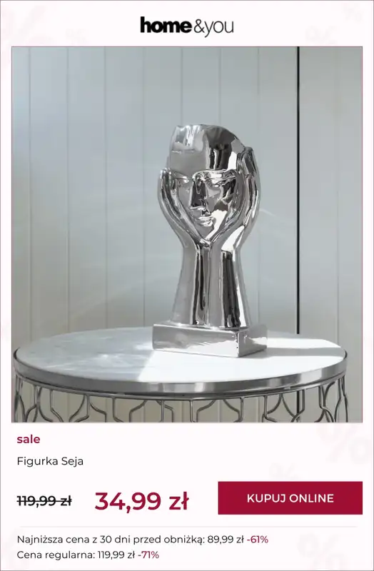 home&you - gazetka promocyjna SALE do -50%   - strona 2