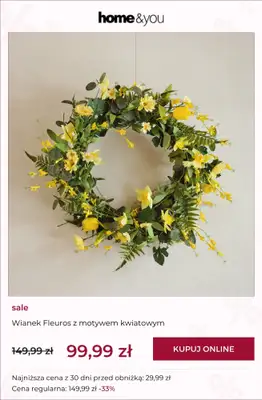 home&you - gazetka promocyjna SALE do -50% od wtorku 16.06 do poniedziałku 22.06 - strona 8