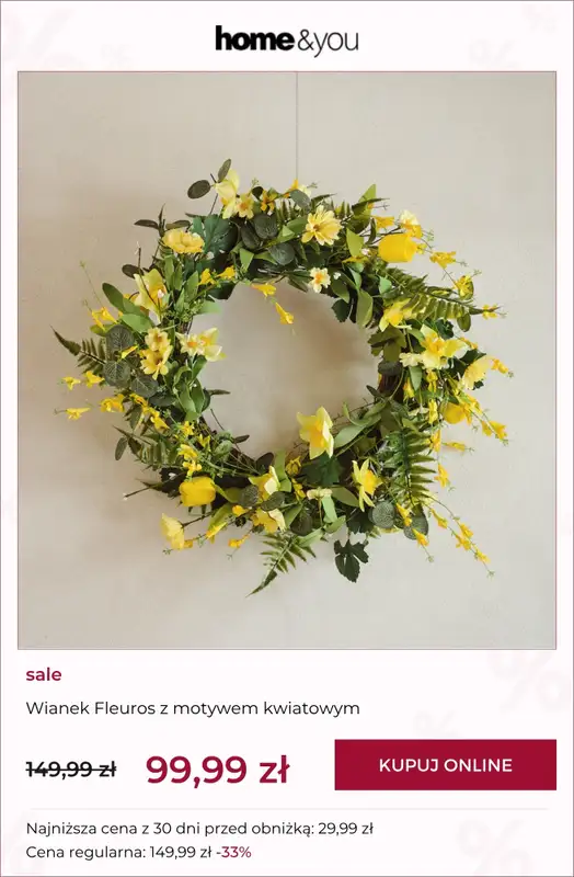 home&you - gazetka promocyjna SALE do -50% od wtorku 16.06 do poniedziałku 22.06 - strona 8