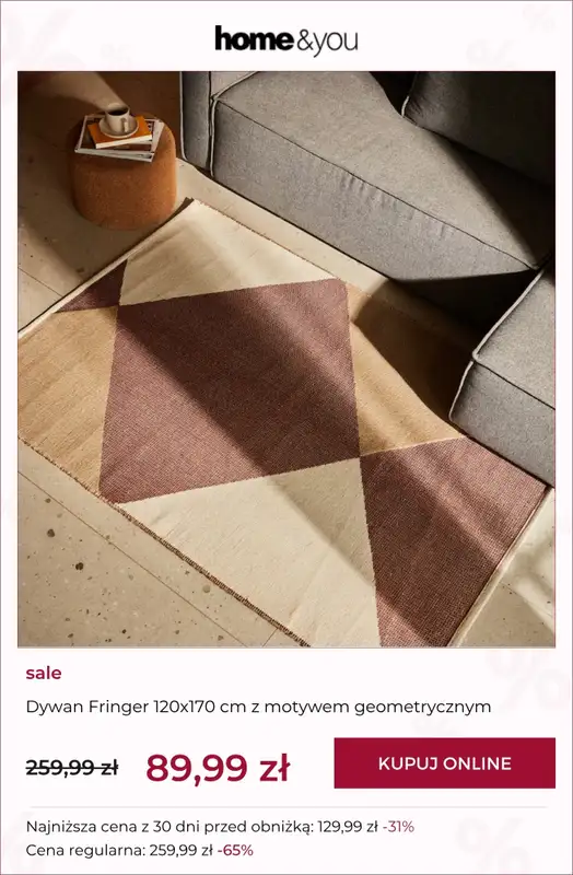 home&you - gazetka promocyjna SALE do -50% od wtorku 16.06 do poniedziałku 22.06 - strona 9