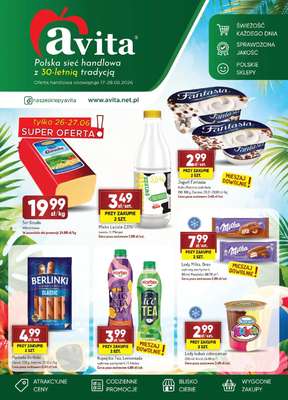Avita - gazetka promocyjna Gazetka od środy 17.06 do niedzieli 28.06