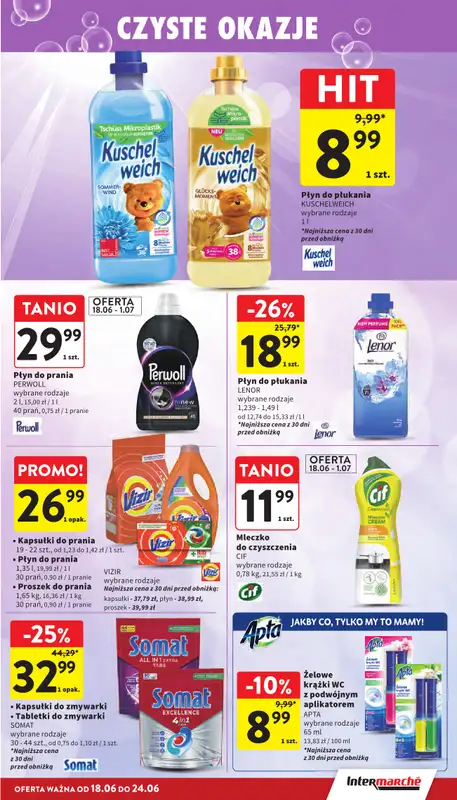 Intermarche - gazetka promocyjna Gazetka od czwartku 18.06 do środy 24.06 - strona 35