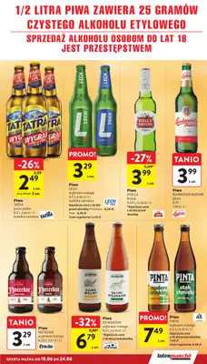 Intermarche - gazetka promocyjna Gazetka od czwartku 18.06 do środy 24.06 - strona 33