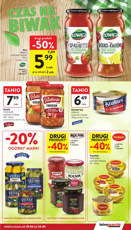 Intermarche - gazetka promocyjna Gazetka od czwartku 18.06 do środy 24.06 - strona 29