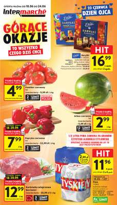 Intermarche - gazetka promocyjna Gazetka od czwartku 18.06 do środy 24.06